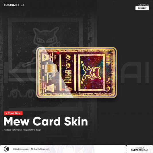 Mew Holo Card Skin