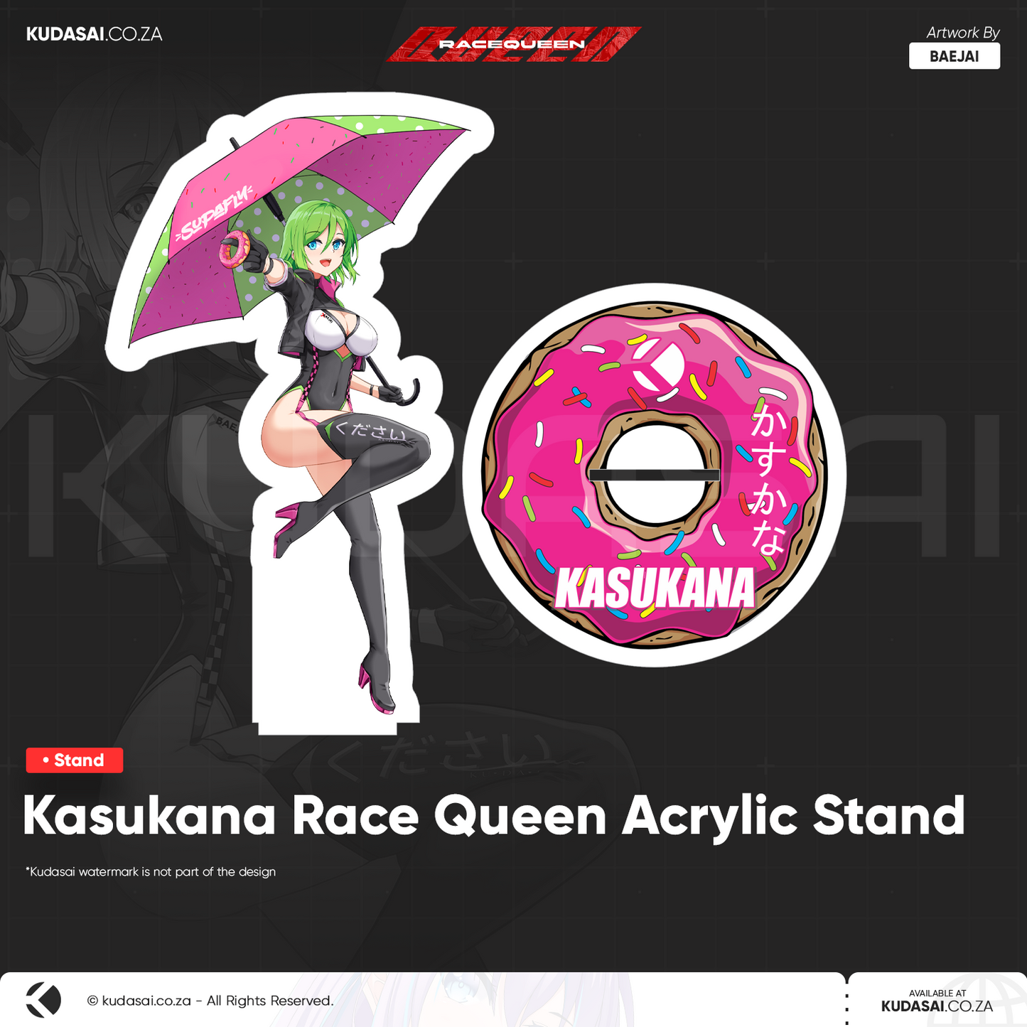 Kasukana Racequeen Acrylic Stand