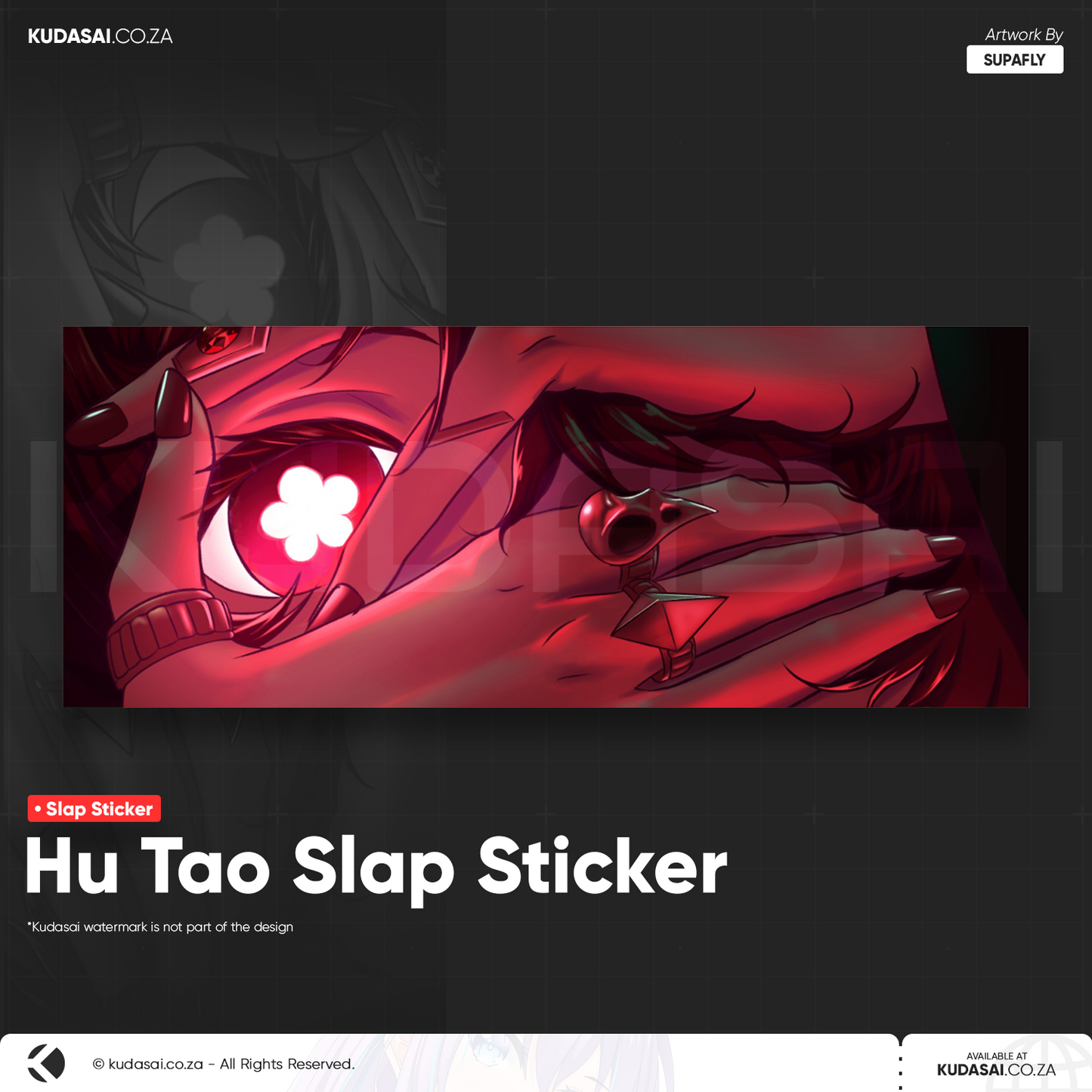 Hu Tao Slap Sticker