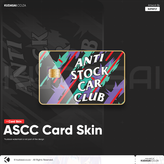 Anti Stock Car Club Card Skin