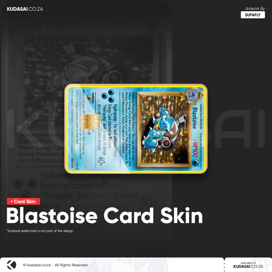 Blastoise Holo Card Skin