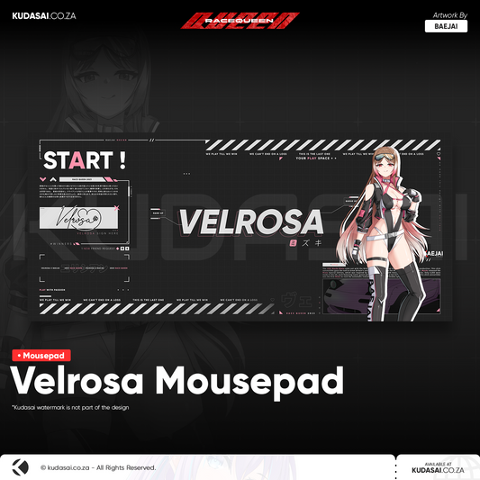 Racequeen Velrosa Mousepad