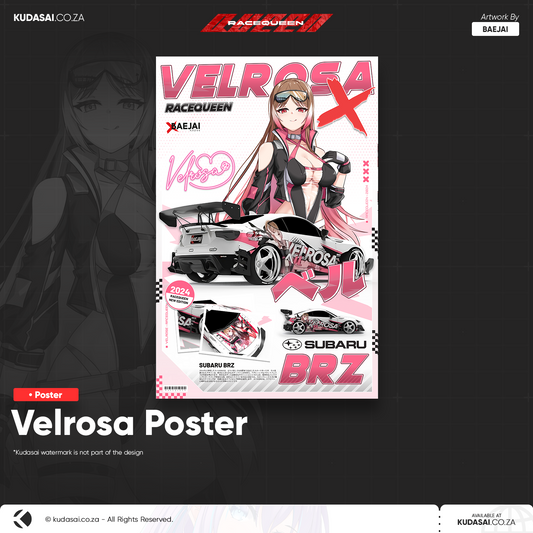 Racequeen Velrosa Poster