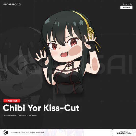 Chibi Yor Kiss Cut