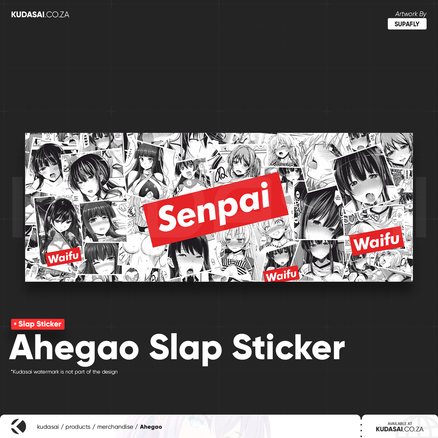 Ahegao Slap Sticker