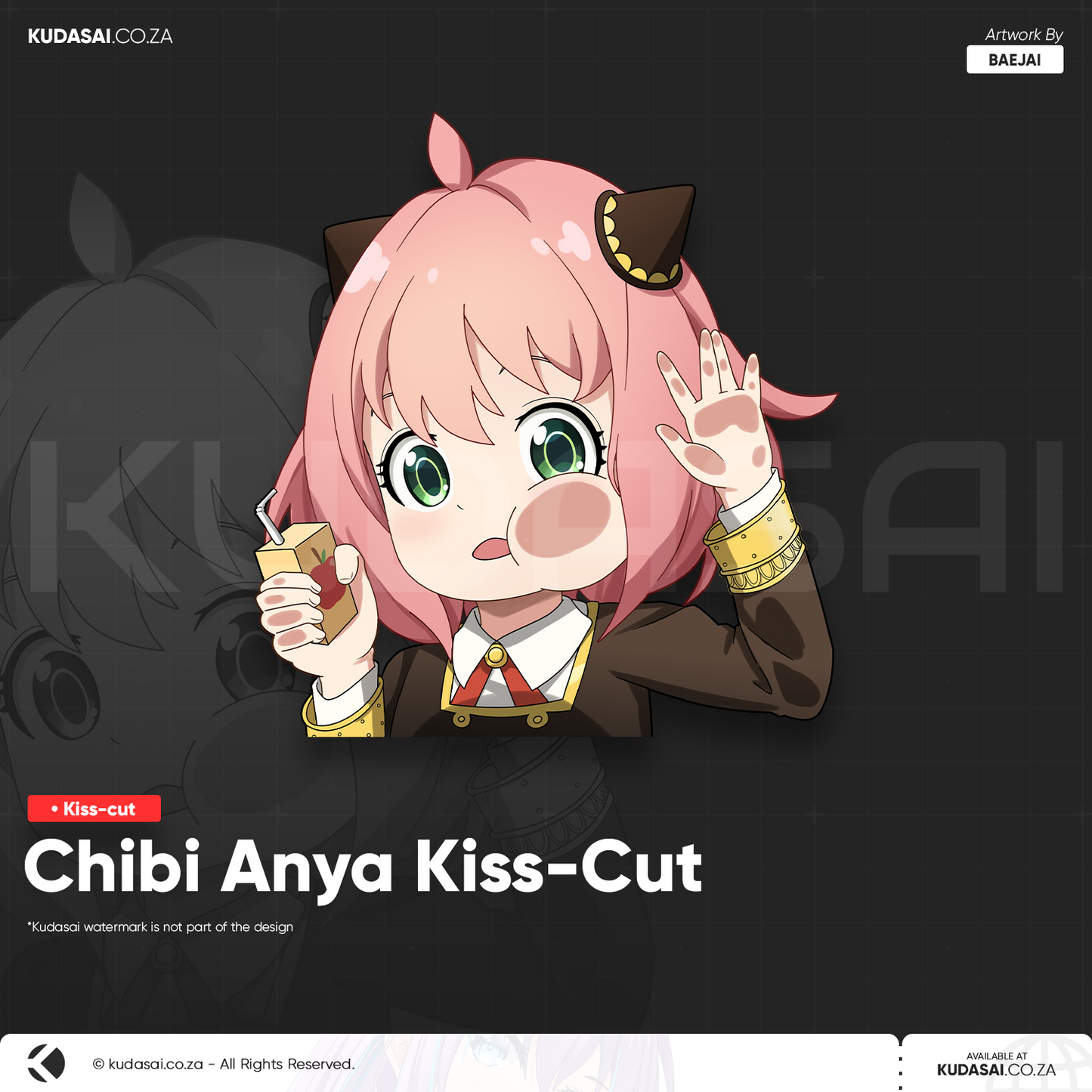 Chibi Anya Kiss Cut