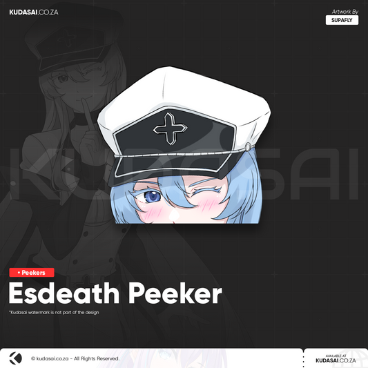 Esdeath Holo Peeker