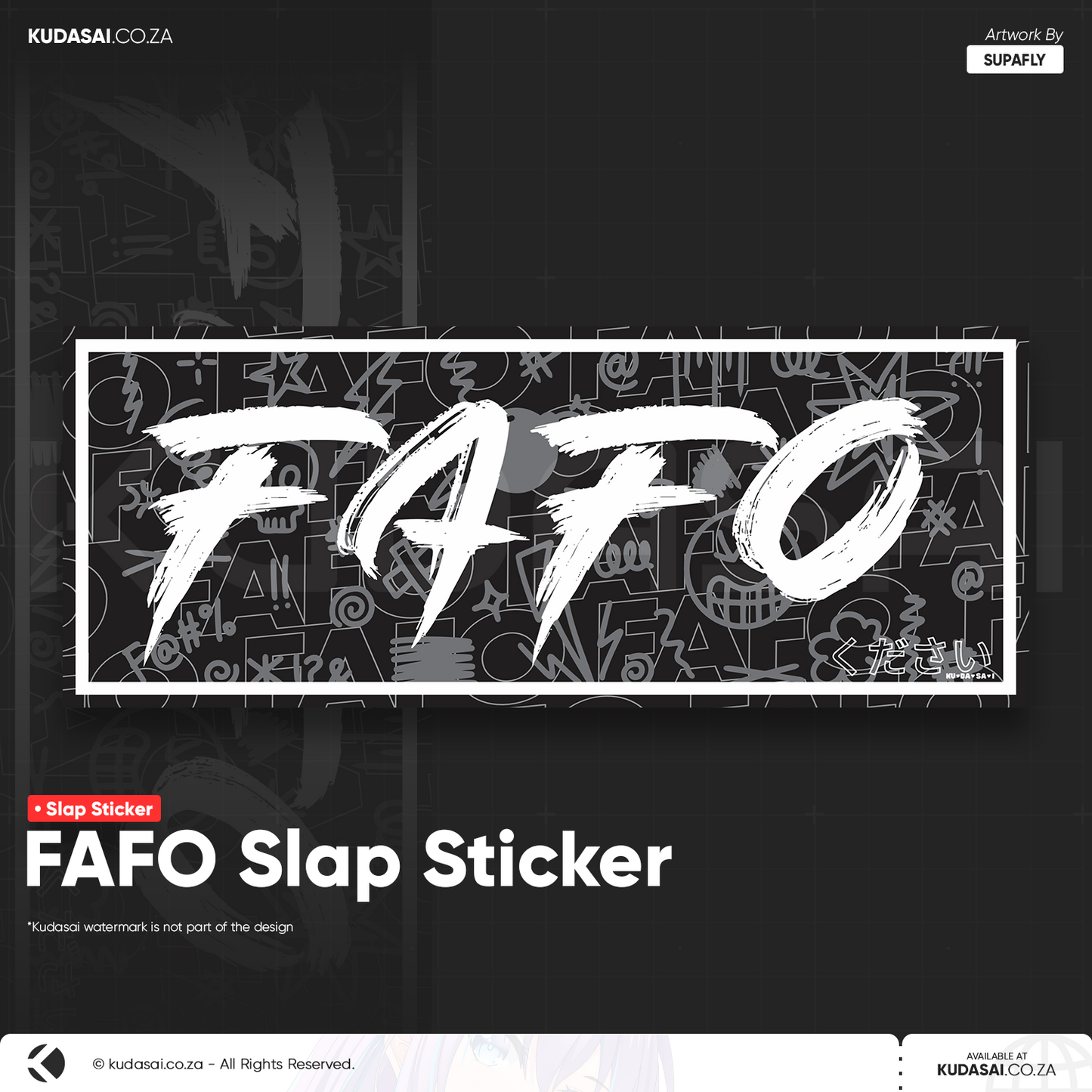 FAFO Slap Sticker