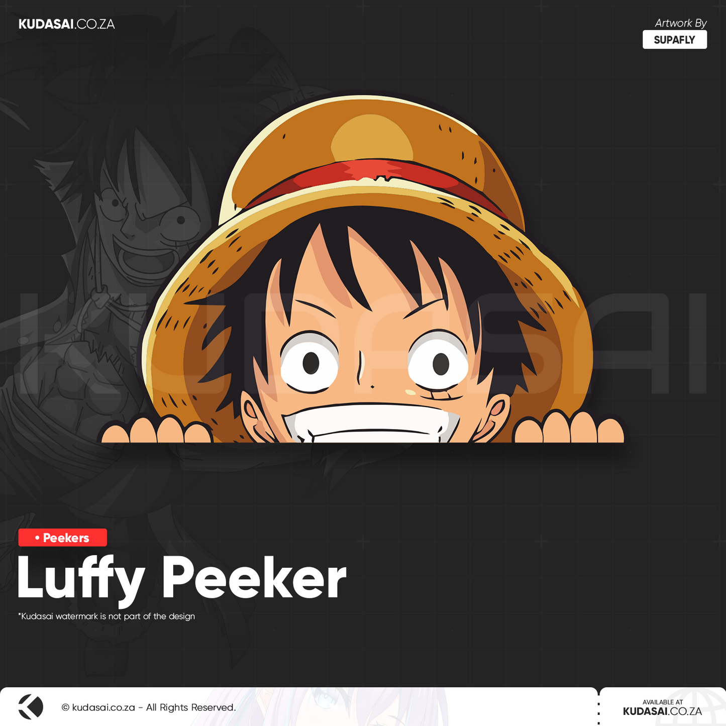 Luffy Holo Peeker