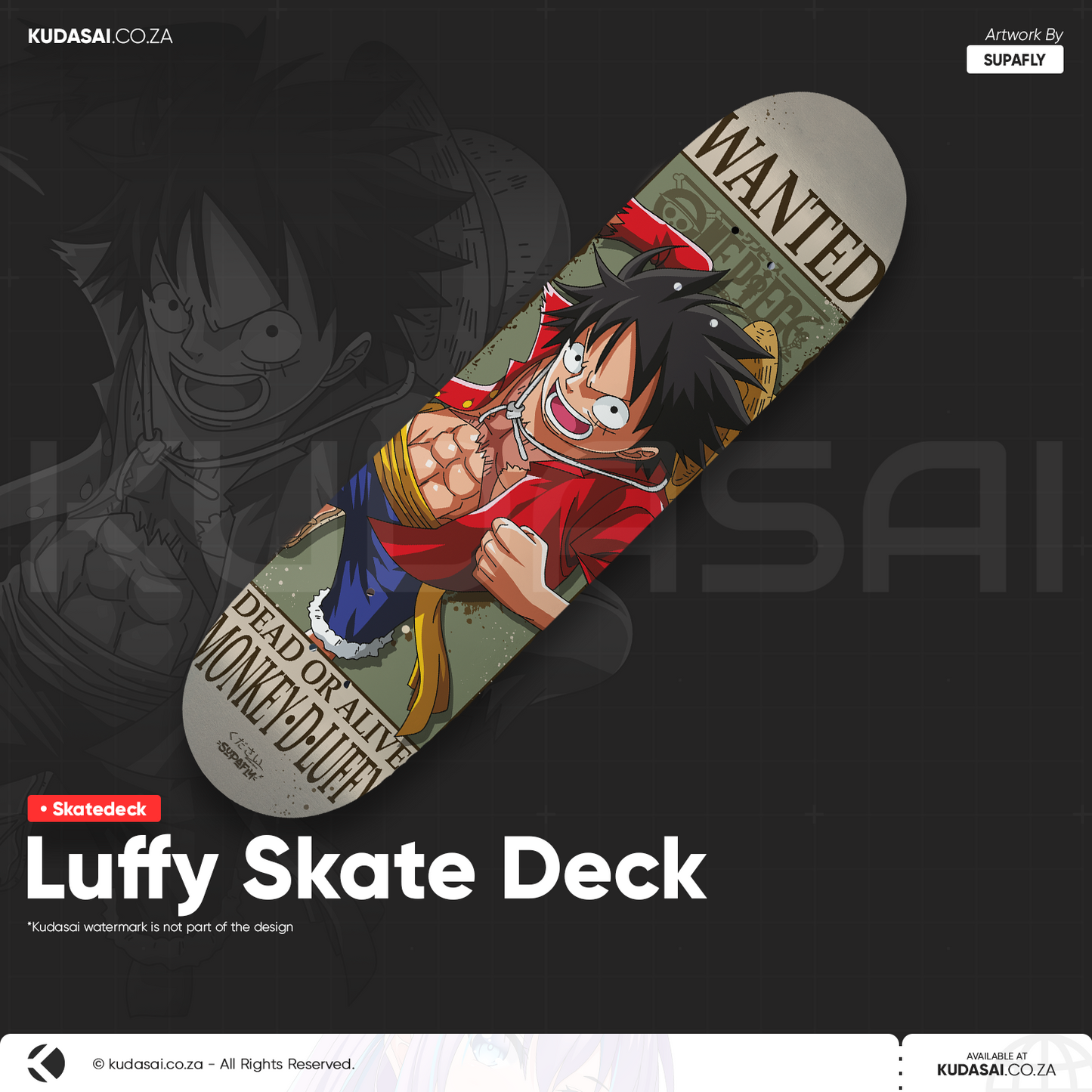 Luffy Skate Deck