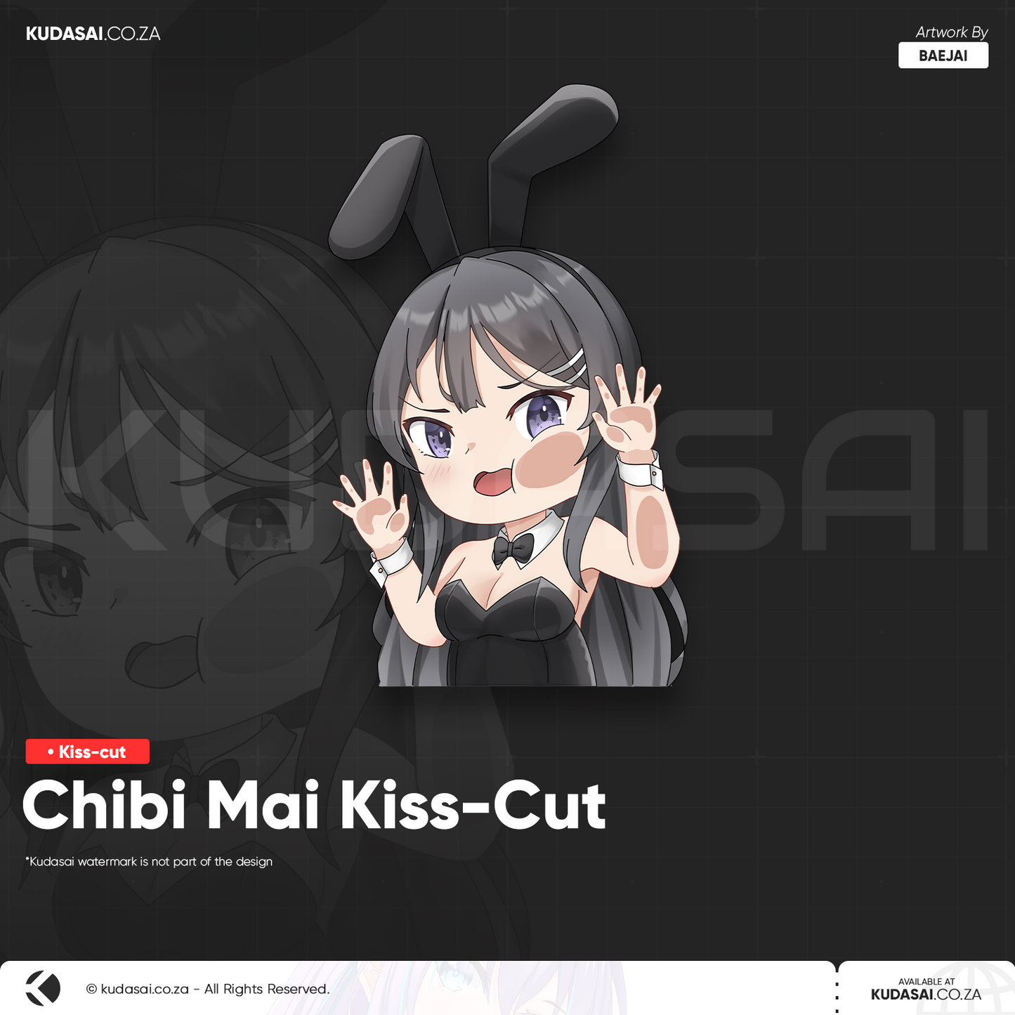 Chibi Mai Kiss Cut