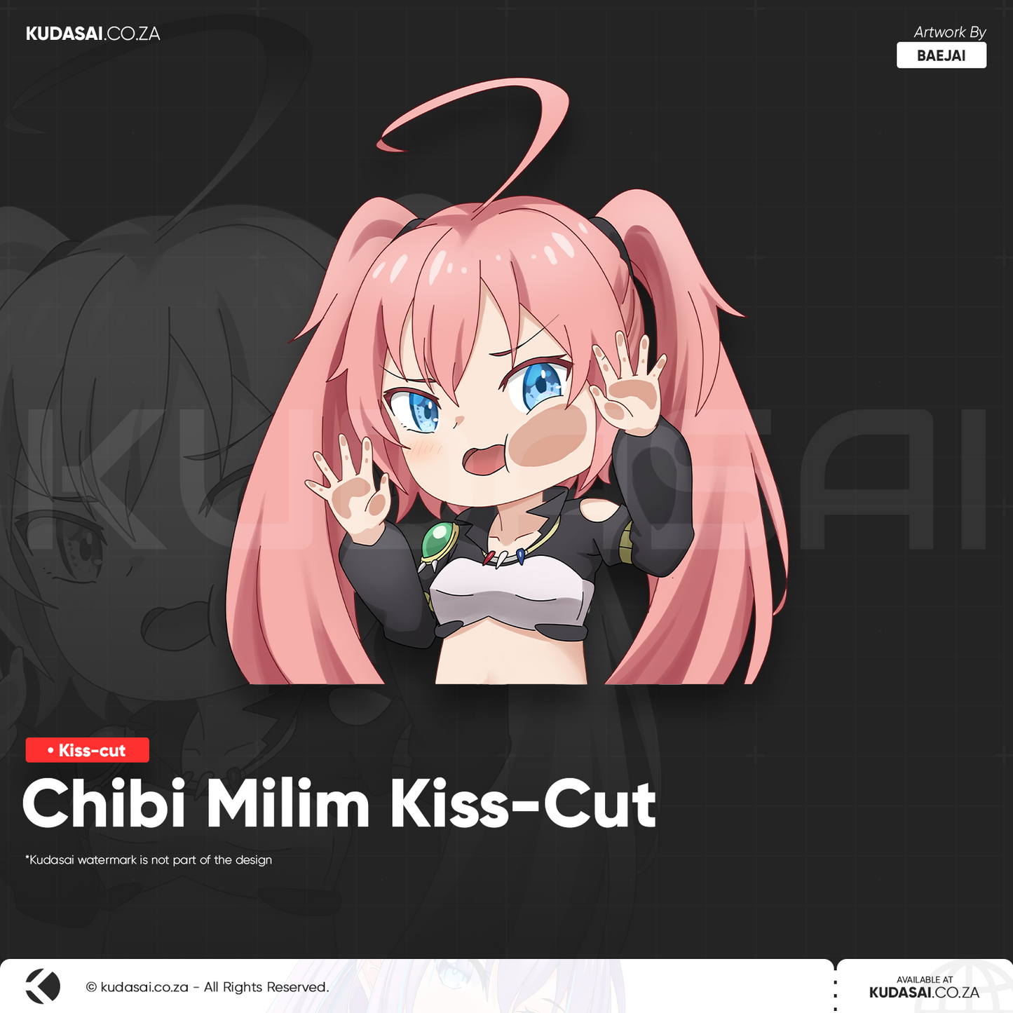 Chibi Milim Kiss Cut