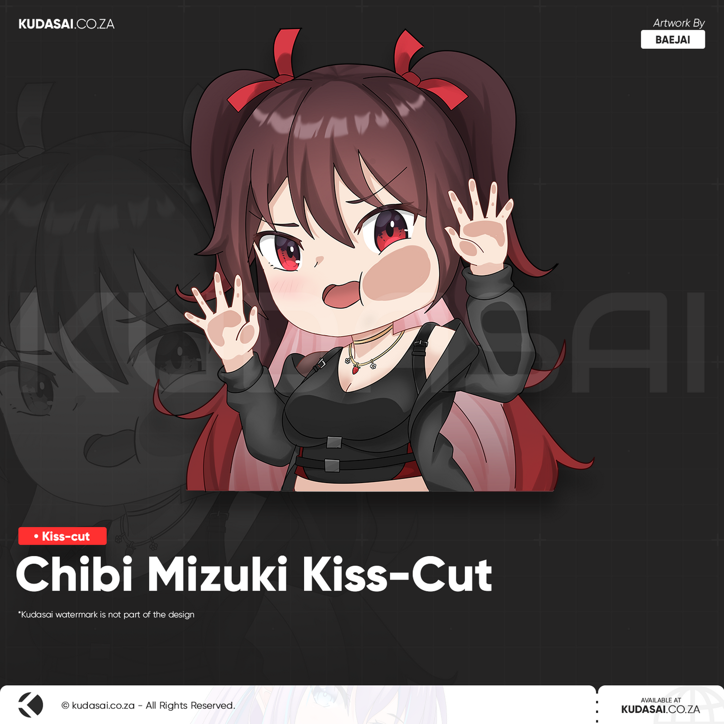 Chibi Mizuki Kiss Cut