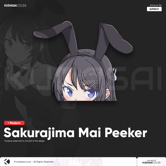 Sakurajima Mai Holo Peeker