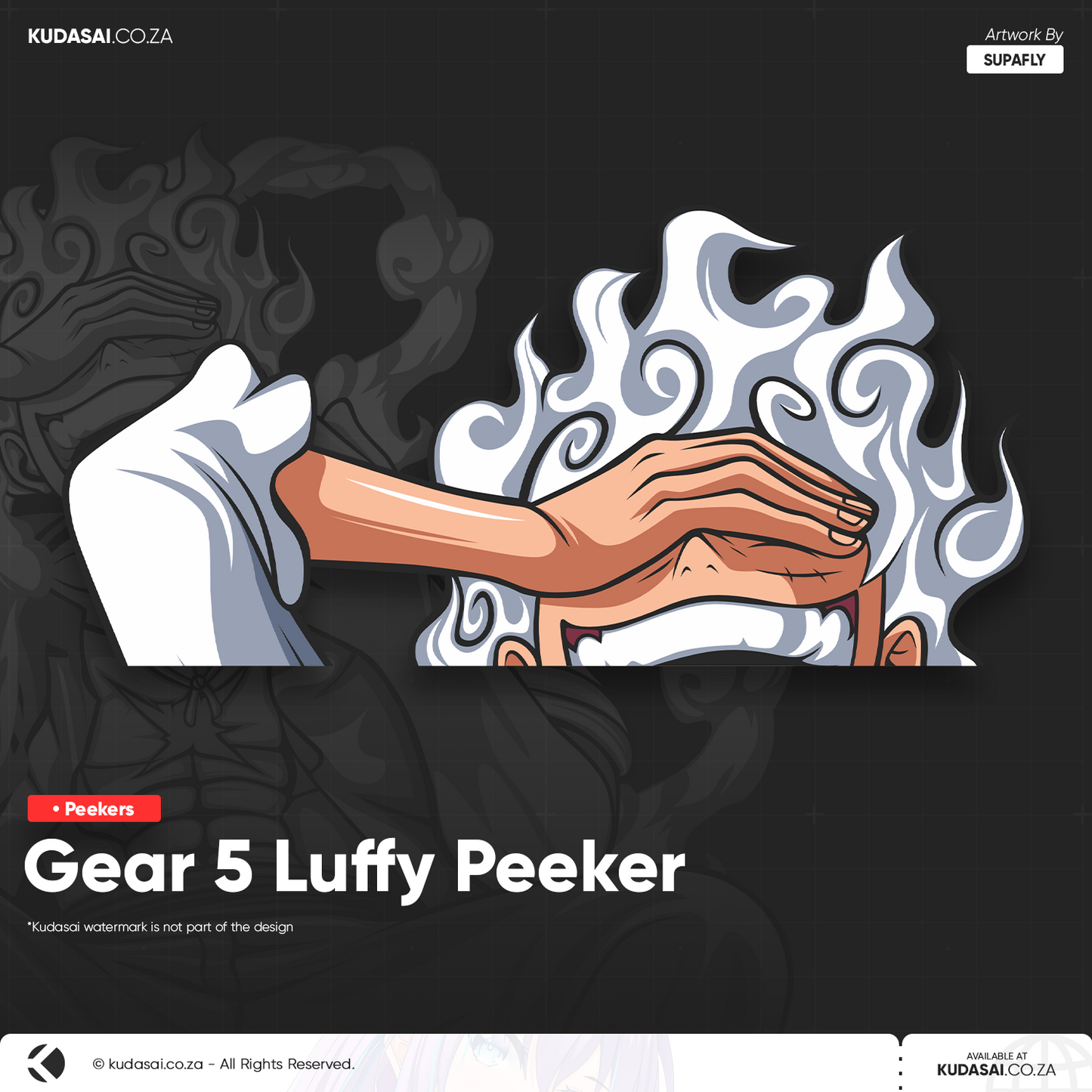 Gear 5 Luffy Holo Peeker