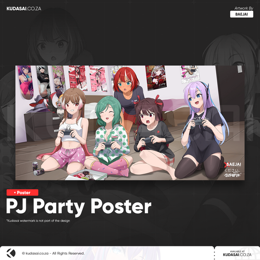 PJ Party Poster