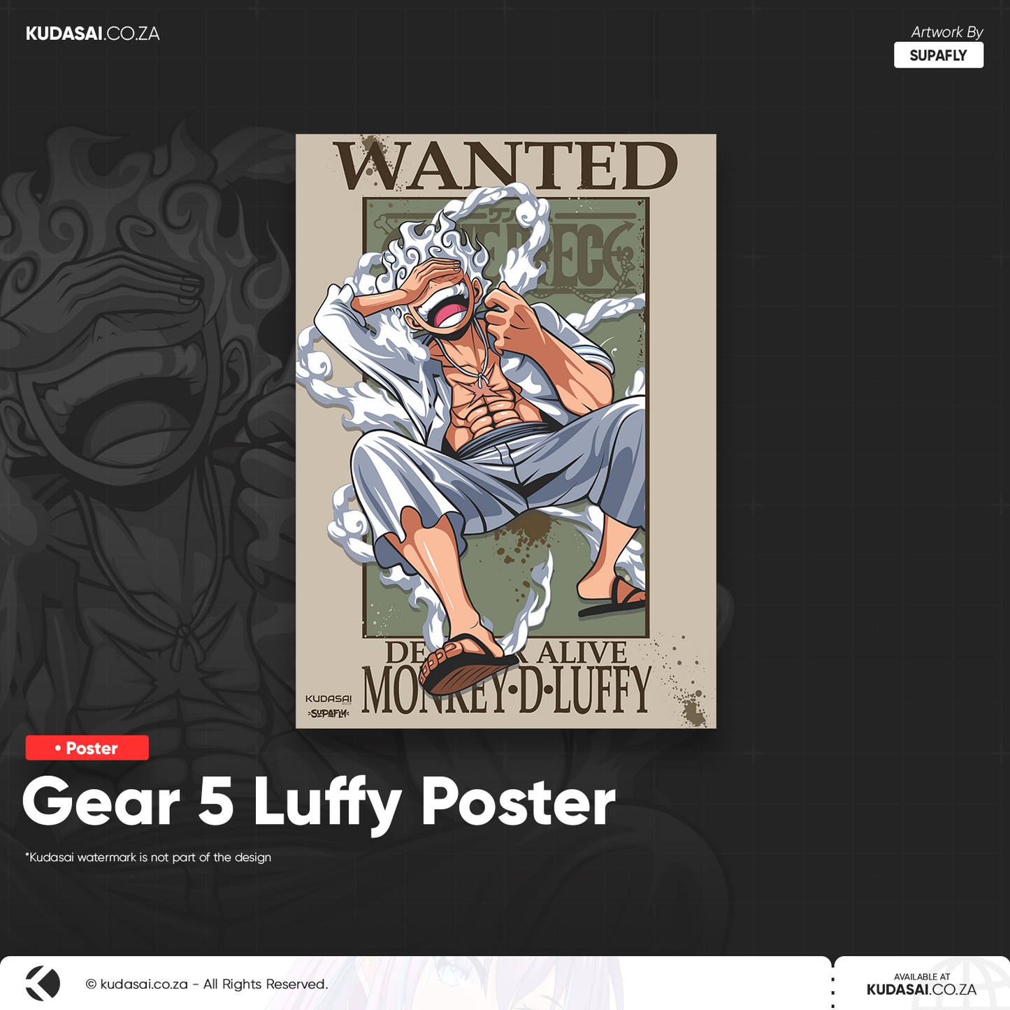 Gear 5 Luffy Poster