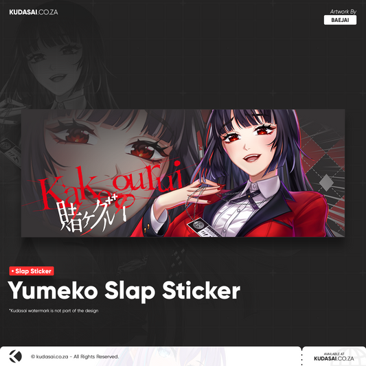 Yumeko Holo Slap Sticker