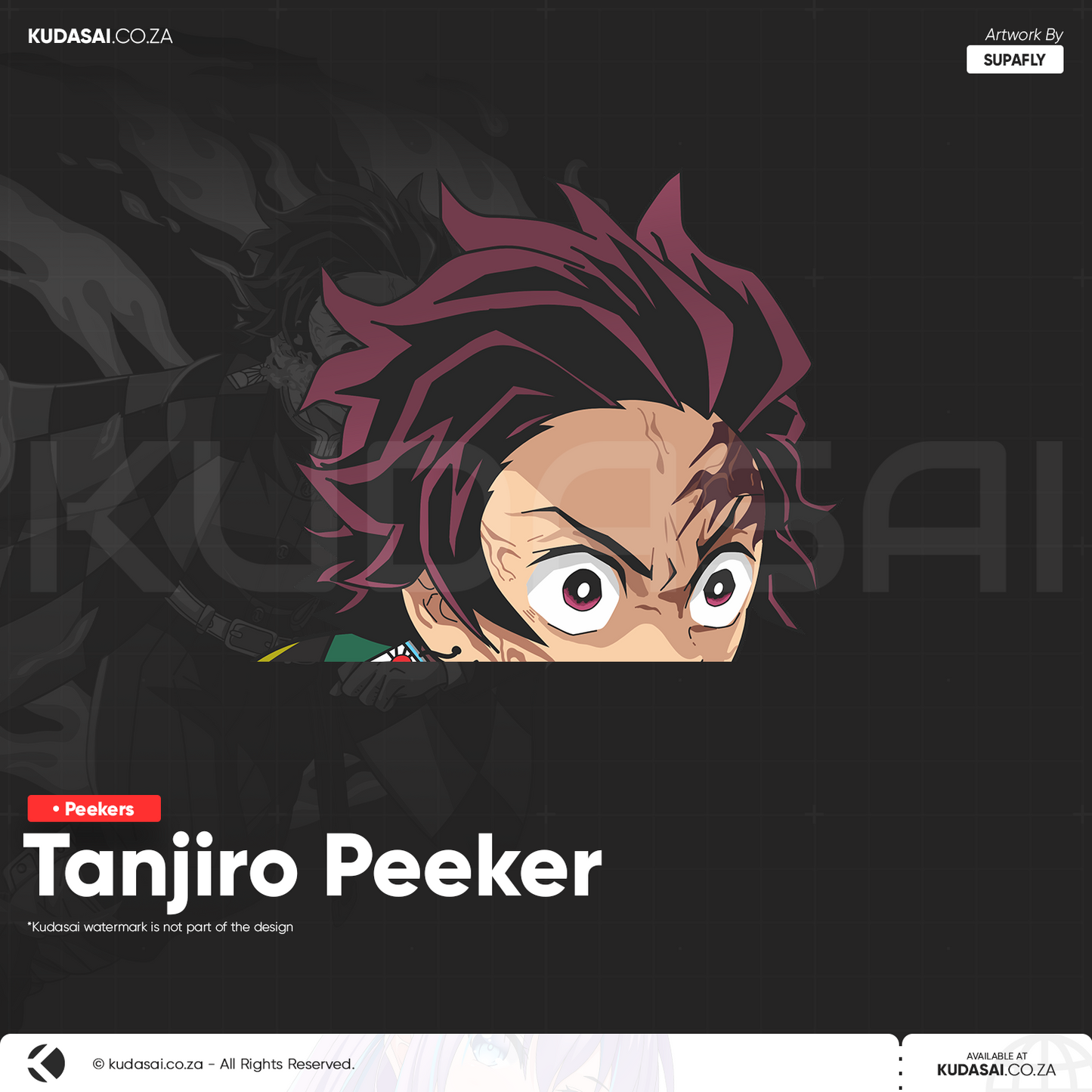 Tanjiro Holo Peeker