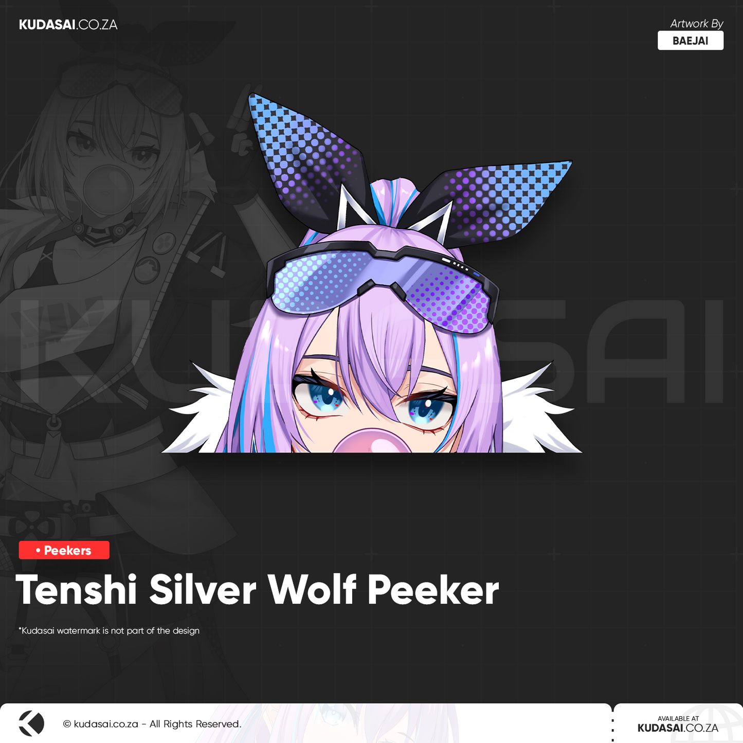 Tenshi Silverwolf Holo Peeker