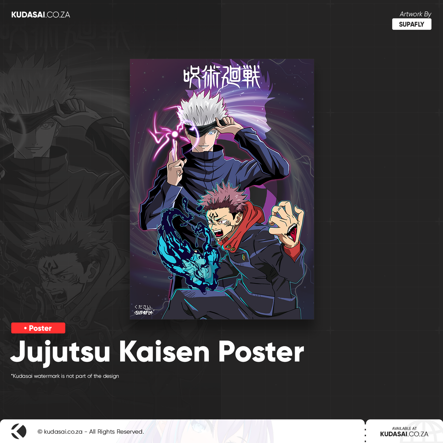 Jujutsu Kaisen Poster