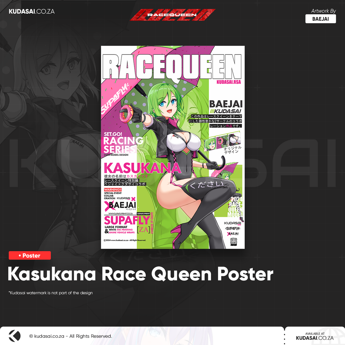 Kasukana Racequeen Poster