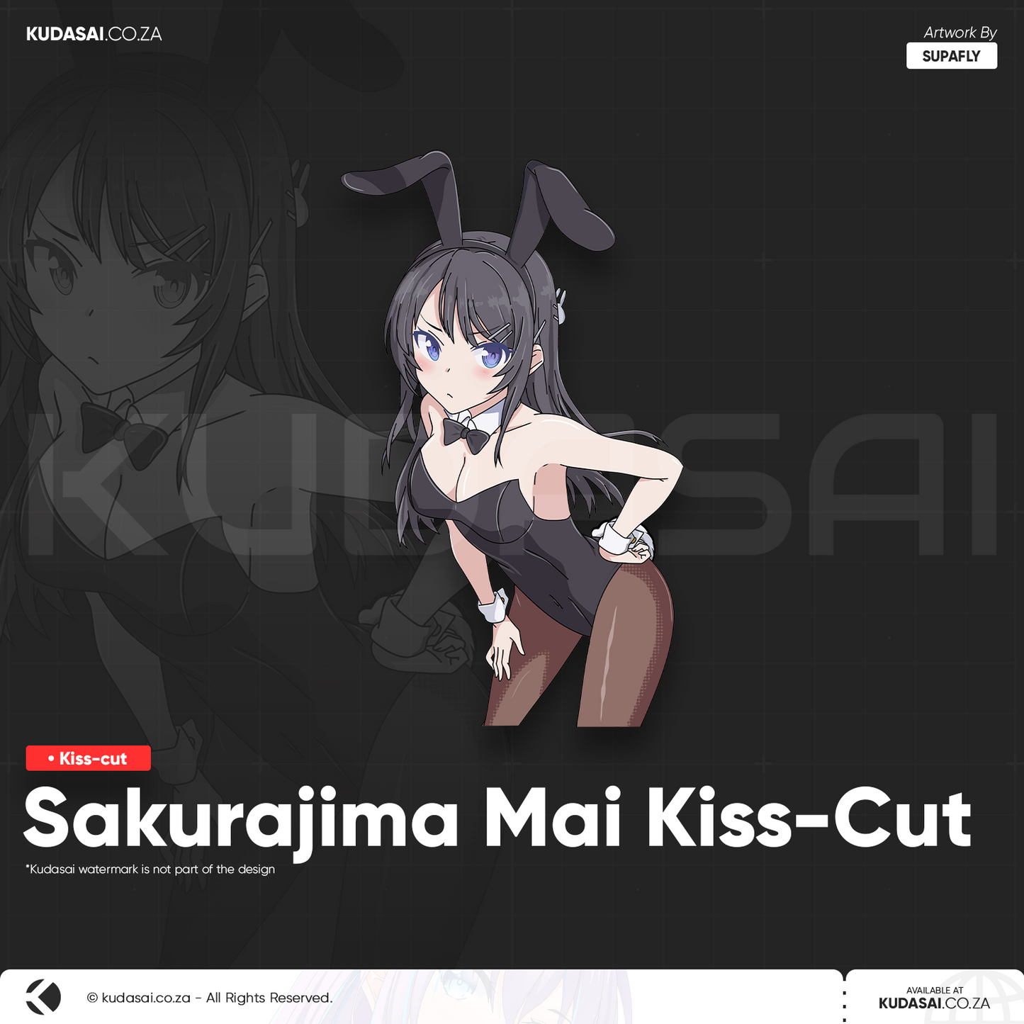 Sakurajima Mai Kiss Cut