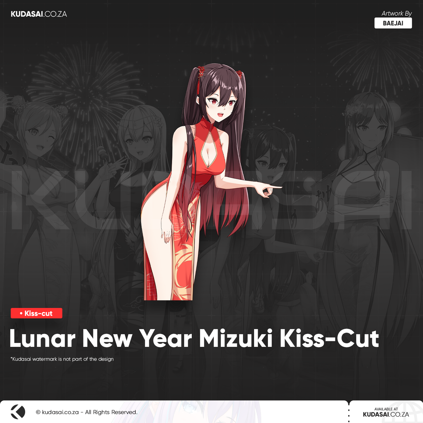 Lunar New Year Mizuki Kiss Cut