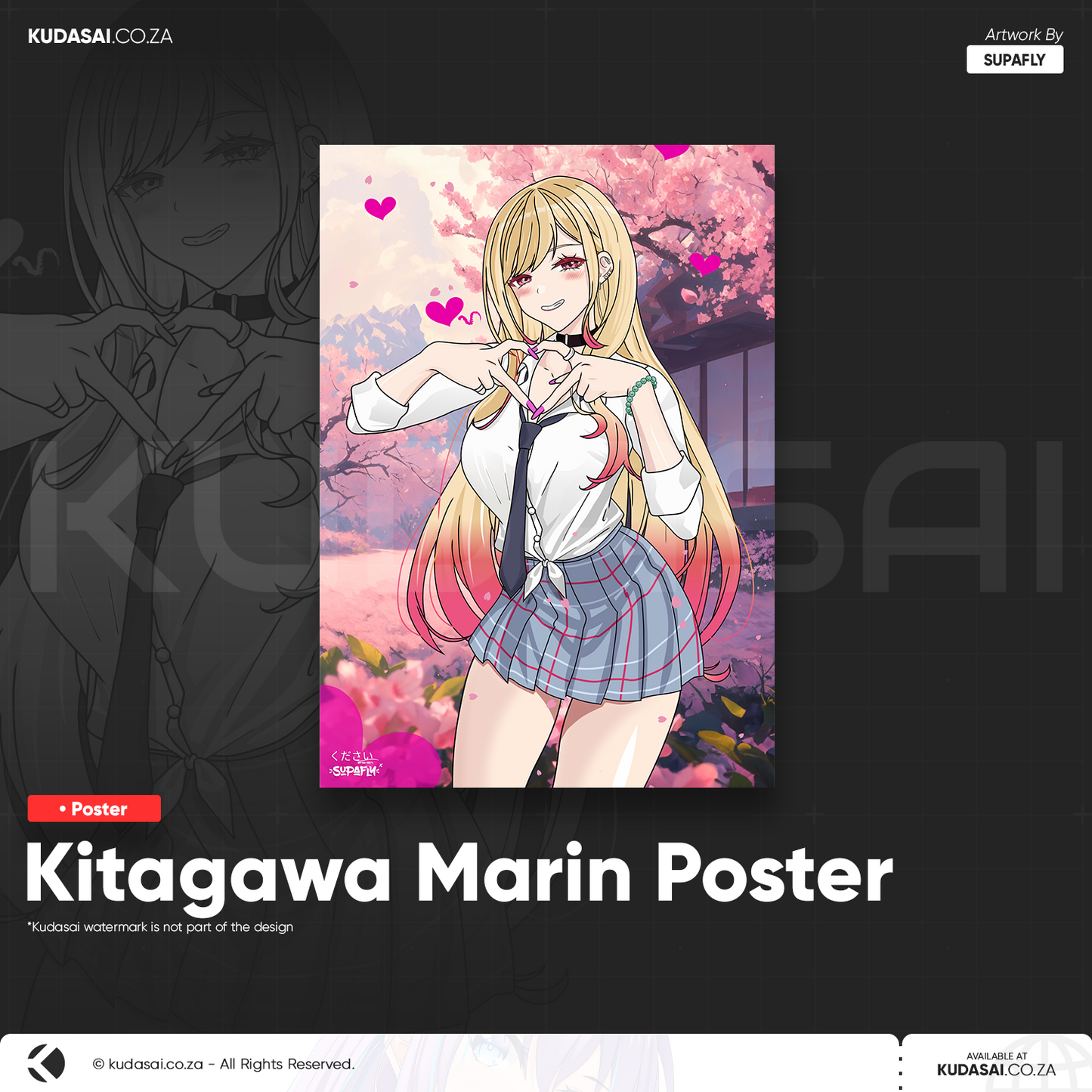 Kitagawa Marin Poster