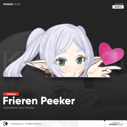 Frieren Holo Peeker