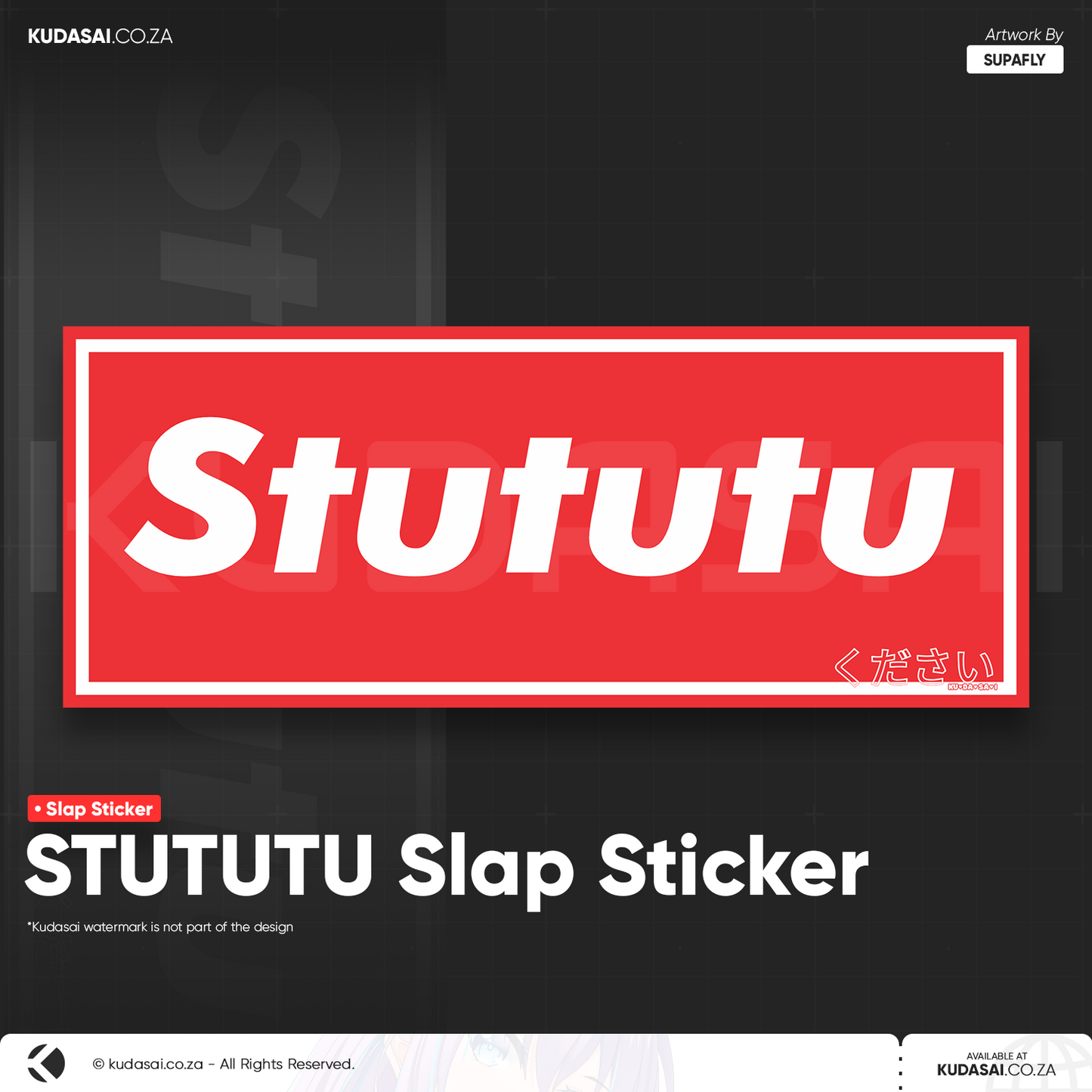 Stututu Slap Sticker