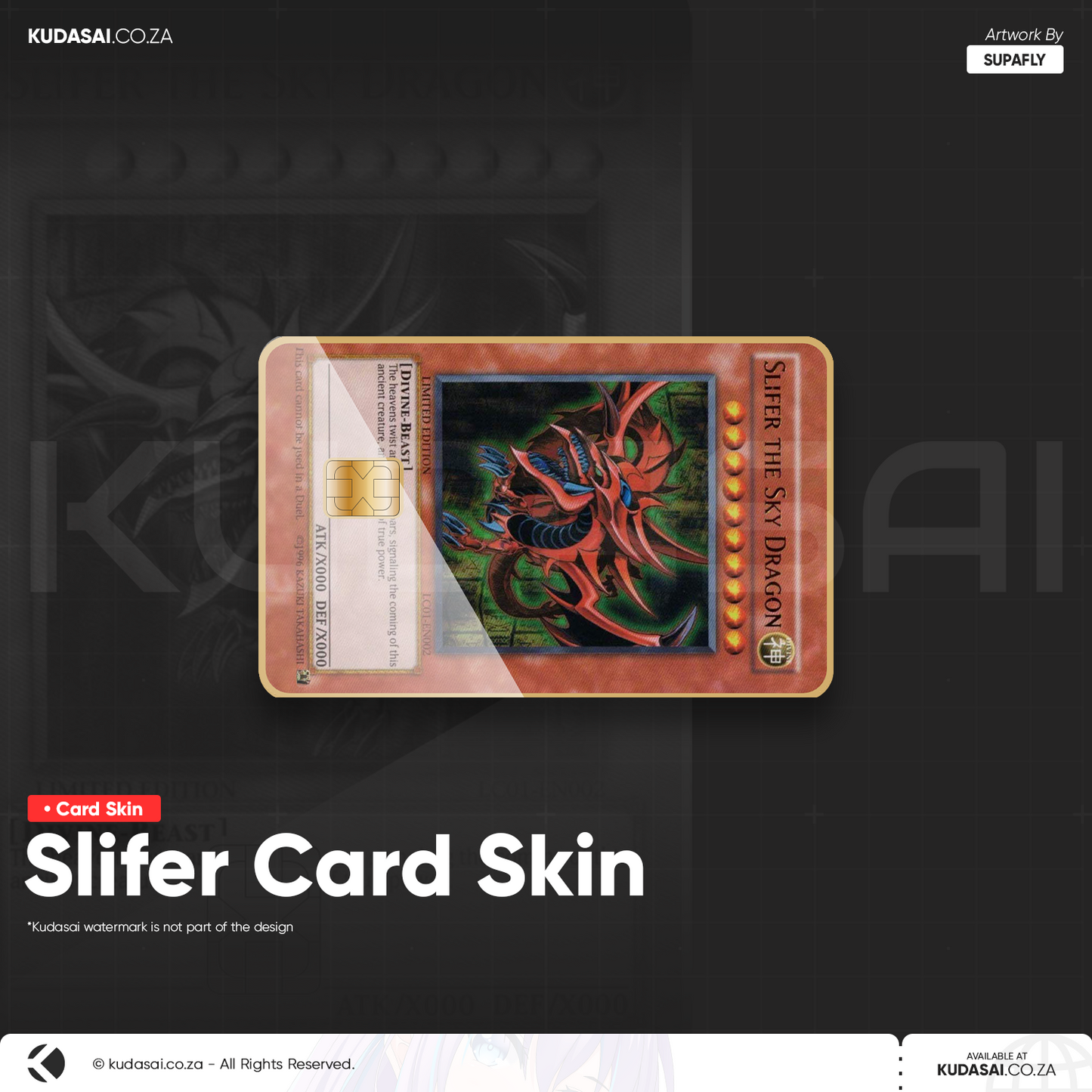 Slifer The Sky Dragon Holo Card Skin